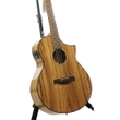 Ibanez AEW40ZW 6-string Acoustic-Electric Guitar with Zebrawood Top (B-Stock)
