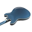Ibanez AS Series AS73G Hollow-Body Guitar, Walnut Fretboard, Prussian Blue Metallic