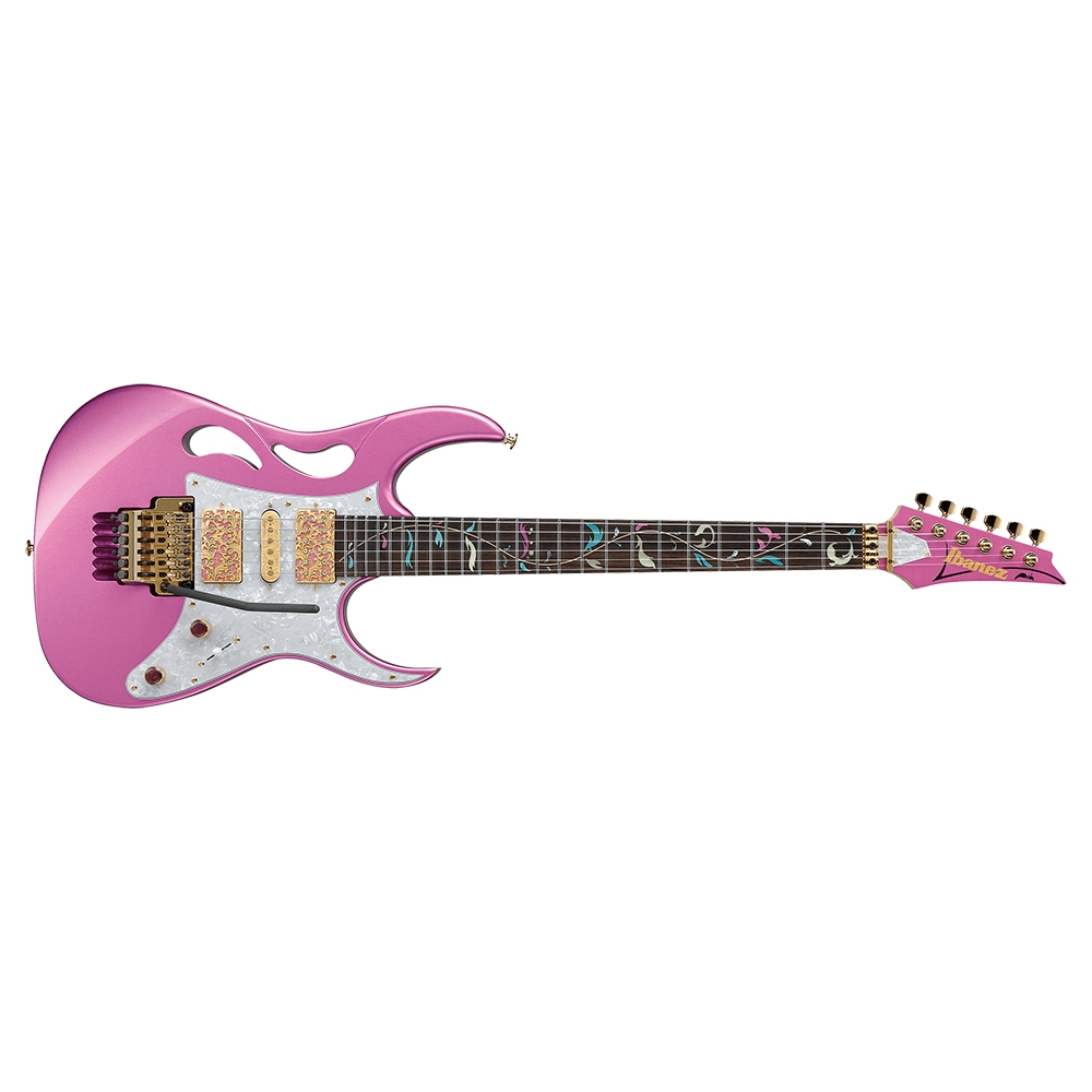 Ibanez Pia3761 Steve Vai Signature Guitar Rosewood Fretboard Panther Pink