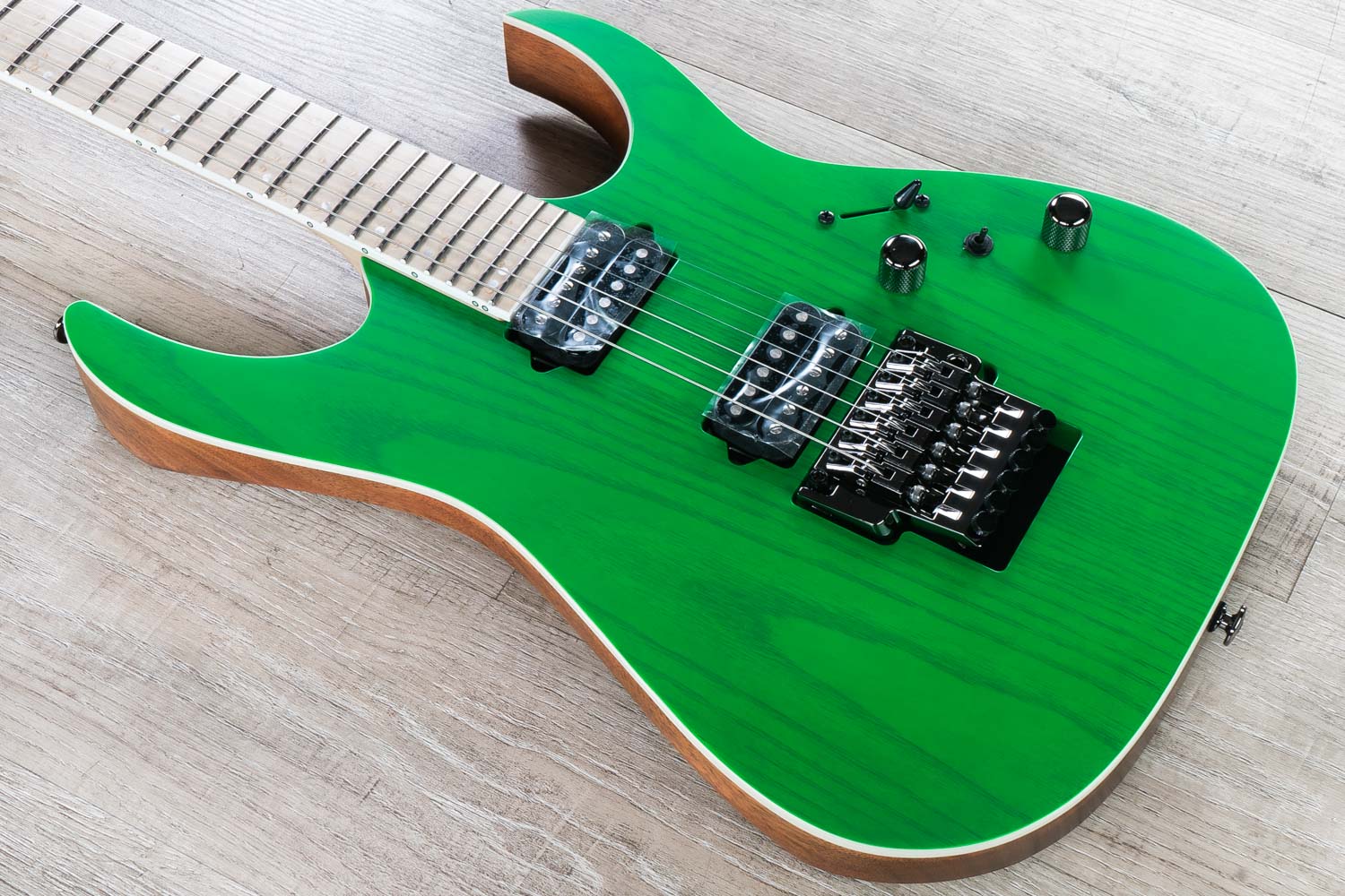 Ibanez Rgr5220m Prestige Electric Guitar Transparent Fluorescent Green