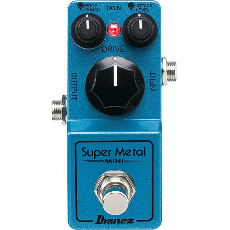 Ibanez SMMINI Super Metal Overdrive Guitar Effects Pedal