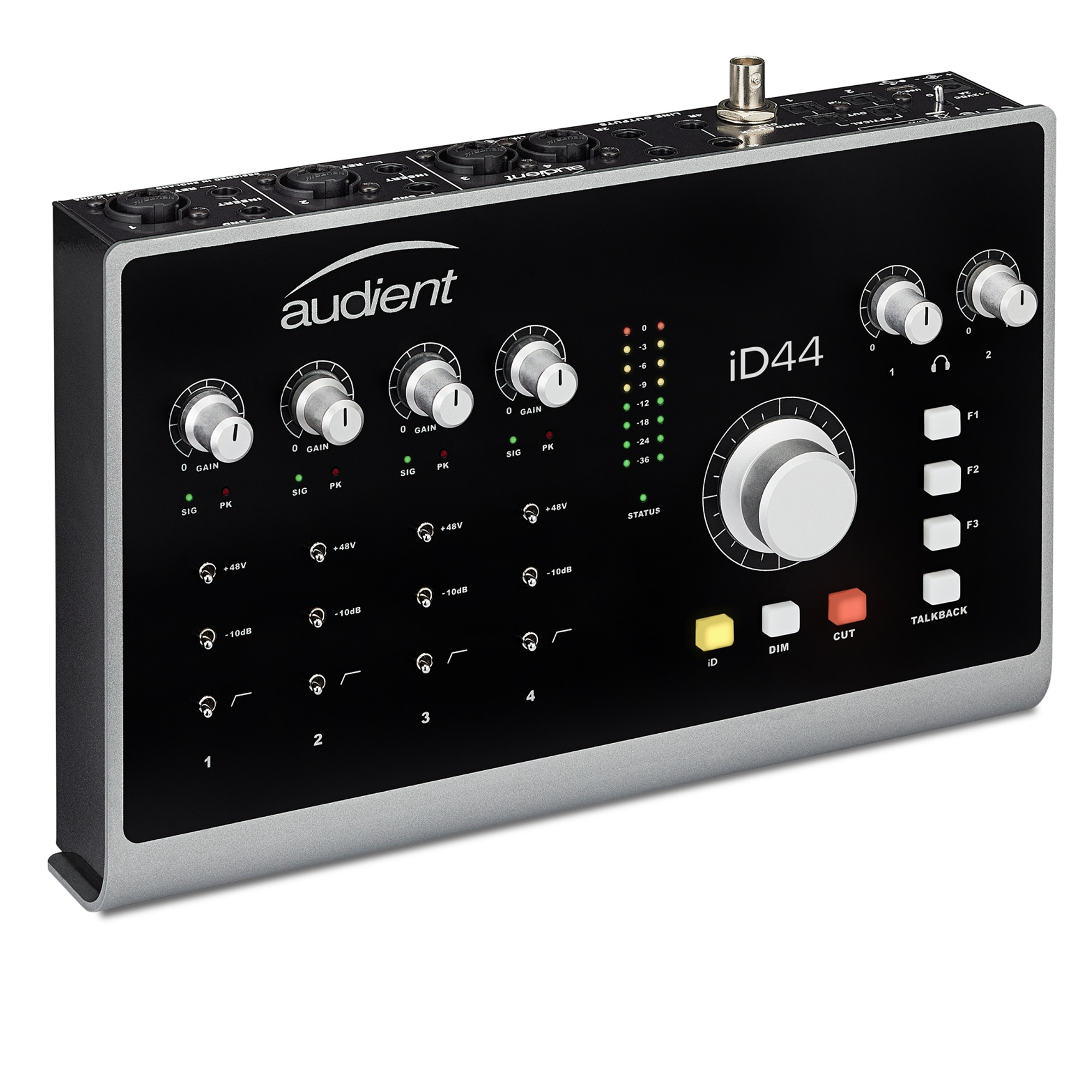 Audient Id44 20 In 24 Out Desktop Audio Recording Interface