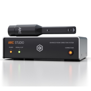 ik multimedia arc studio advanced room correction microphone system for monitor speakers