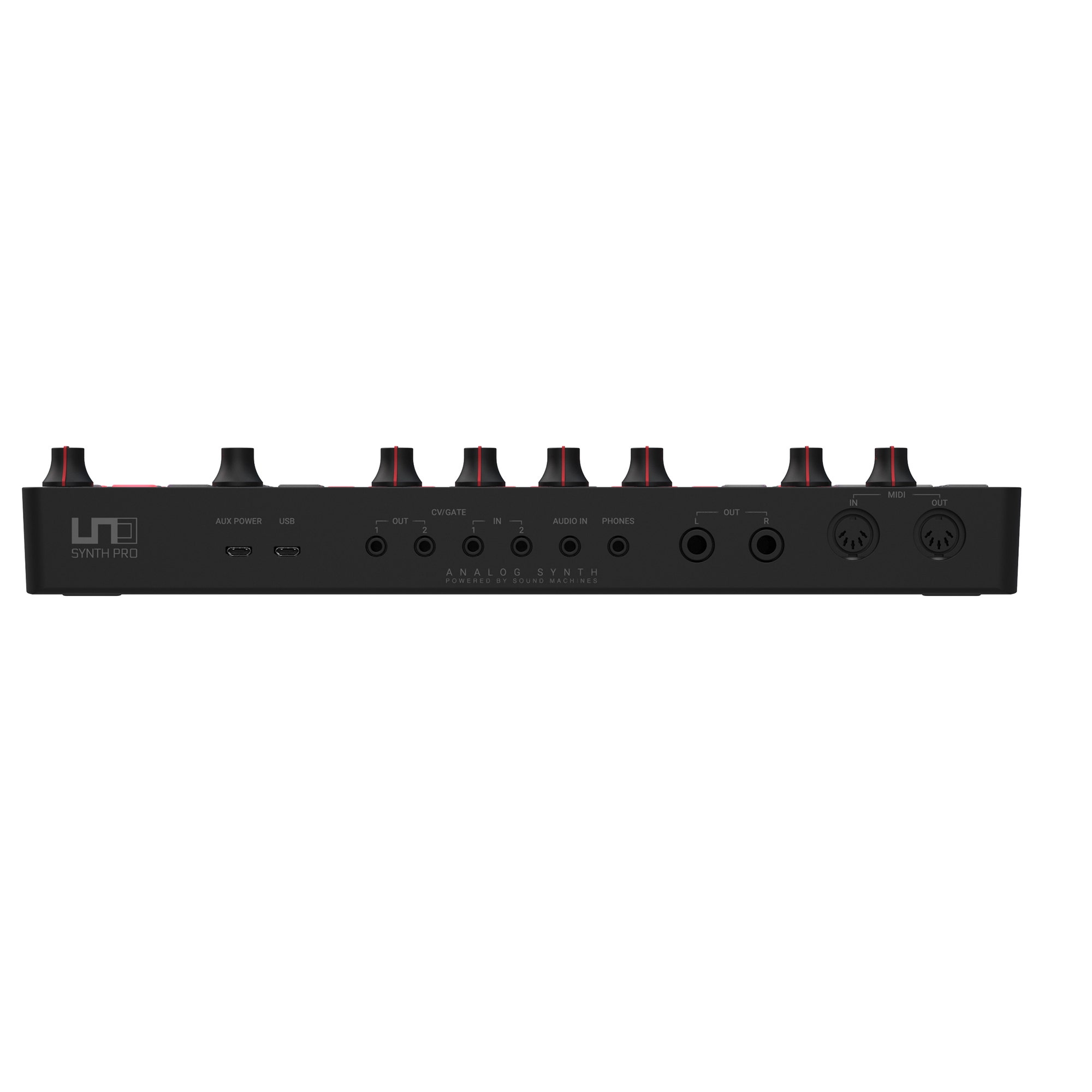 IK Multimedia Uno Synth Pro Desktop 32-Key Black Edition MIDI