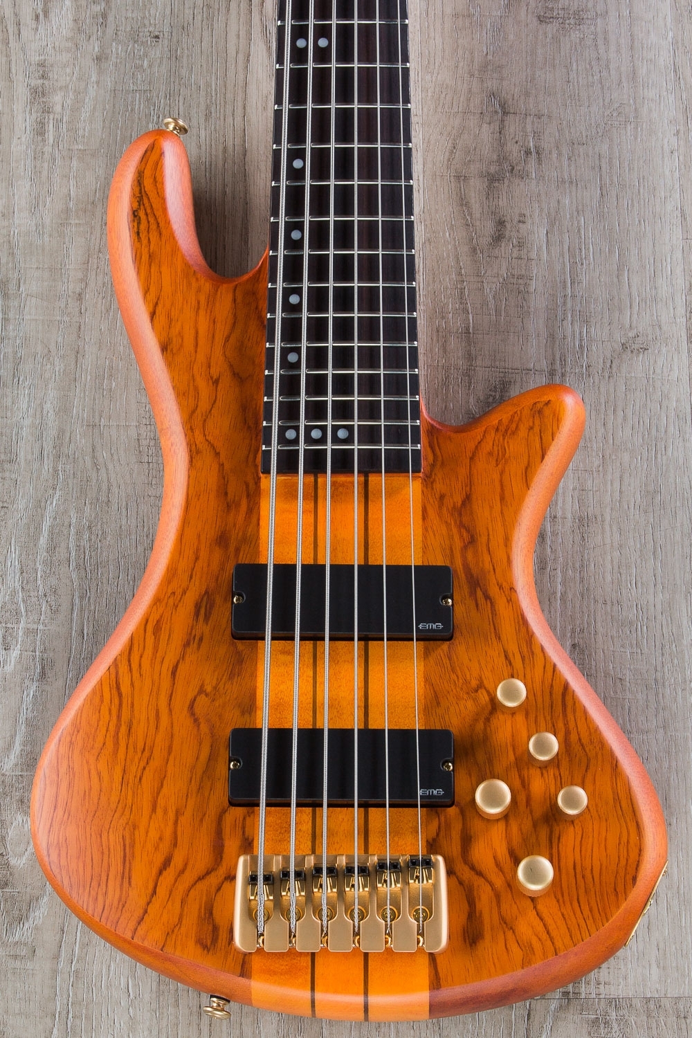 Schecter Guitar Research Stiletto Studio 6-String Electric Bass Guitar