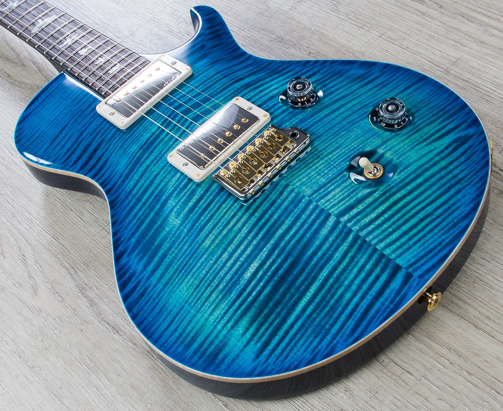 PRS Singlecut Trem 10Top Blue | www.tspea.org