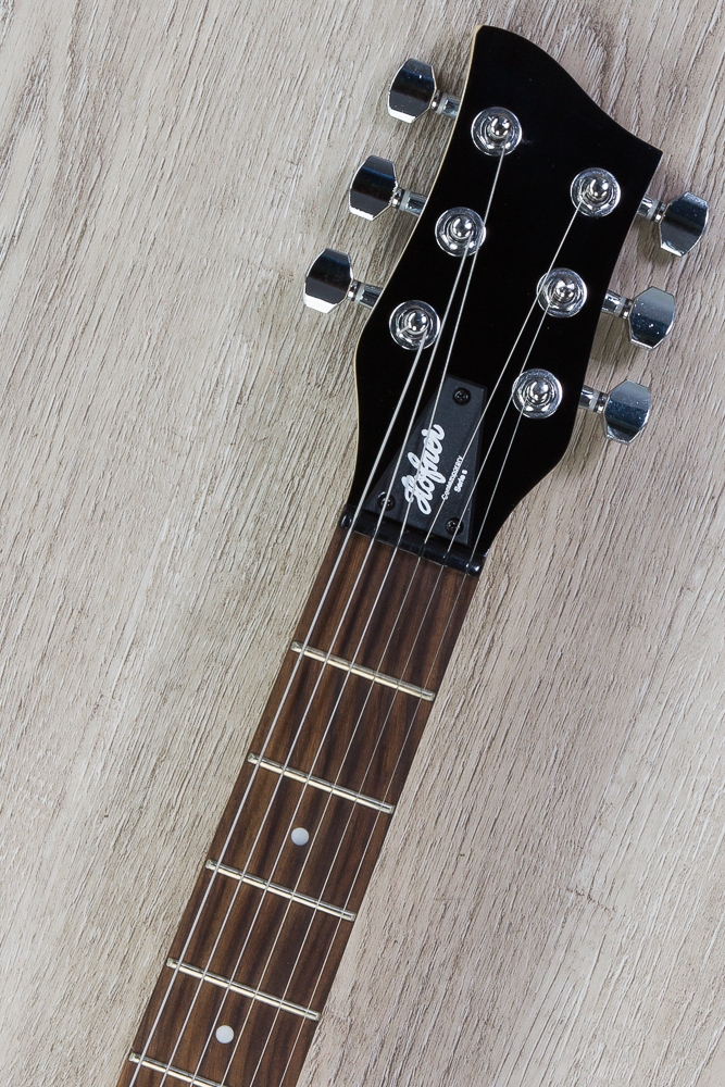 Hofner Shorty Electric Travel Guitar With Gig Bag Blue