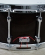 Sakae Bubinga Snare Drum - See-Thru Black (6.5" x 14")