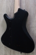 ESP LTD JC-4FM John Campbell Signature Bass, Flamed Maple Top, EMG Pickups - See Thru Black Satin / Black Satin Sides
