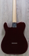 G&L USA ASAT Classic Thinline Semi-Hollow Electric Guitar, Rosewood Fingerboard, Hard Case - Ruby Red Metallic