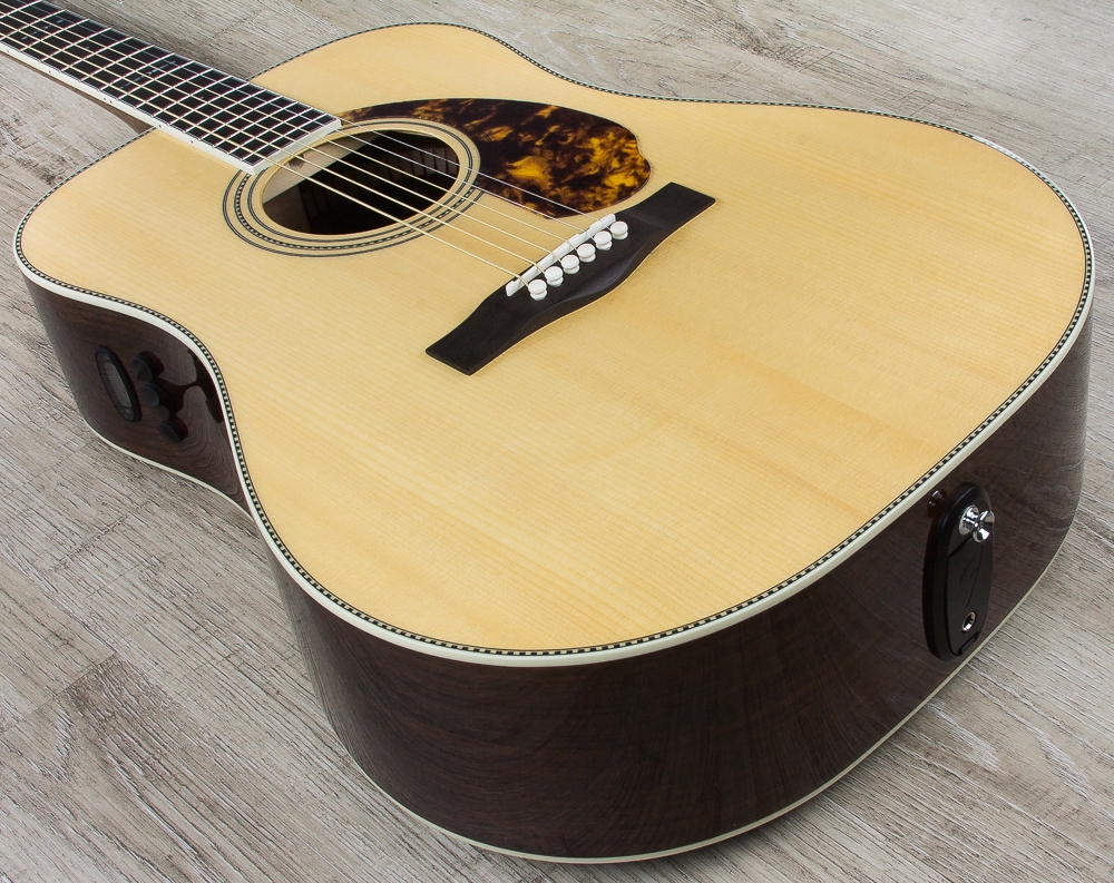 Fender Paramount Series PM-1 Limited Edition Dreadnought Acoustic-Electric Guitar with Hard Case - Natural