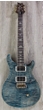 PRS Paul Reed Smith Custom 24 Electric Guitar, 10-Top, Pattern Thin, Hard Case - Faded Whale Blue