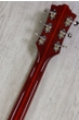 Guild Starfire V Semi-Hollow Electric Guitar, Guild Vibrato Tailpiece, Hardshell Case - Cherry Red