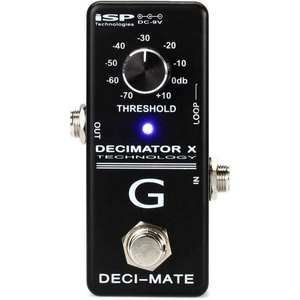 isp technologies deci mate g micro decimator noise gate guitar effects pedal