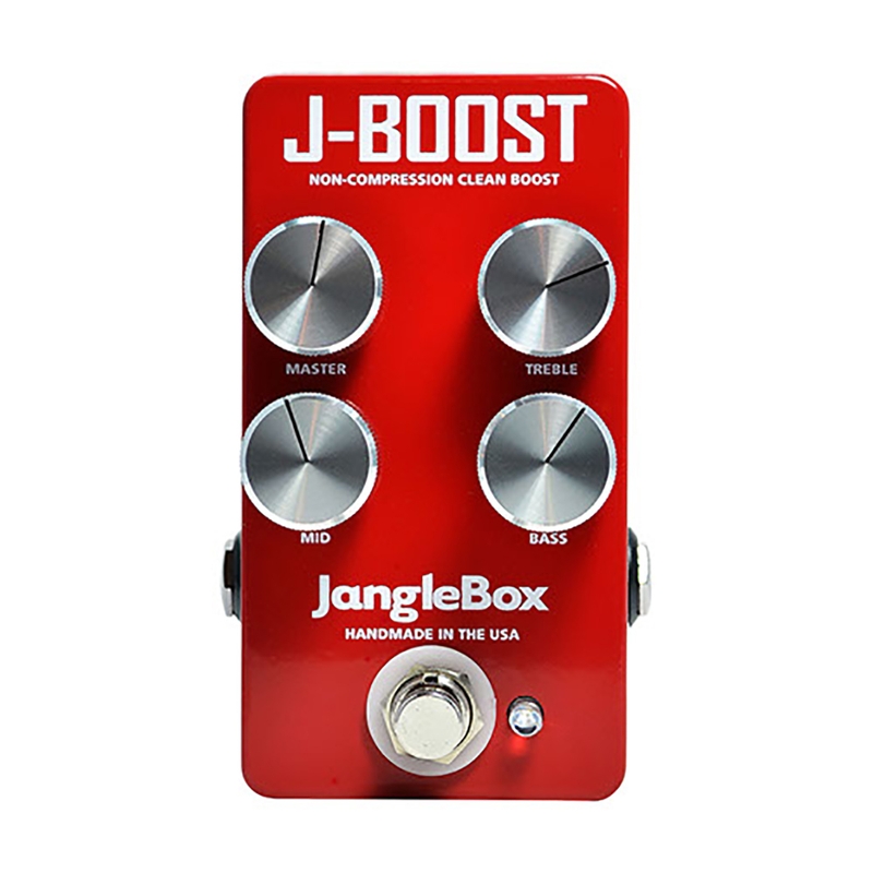 JangleBox J-Boost Non Compressor Clean Boost Guitar Effects Pedal