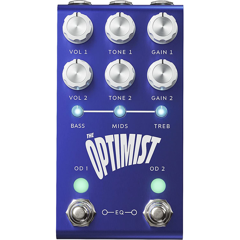 Jackson Audio The Optimist Overdrive Guitar Effects Pedal, Classic Edition