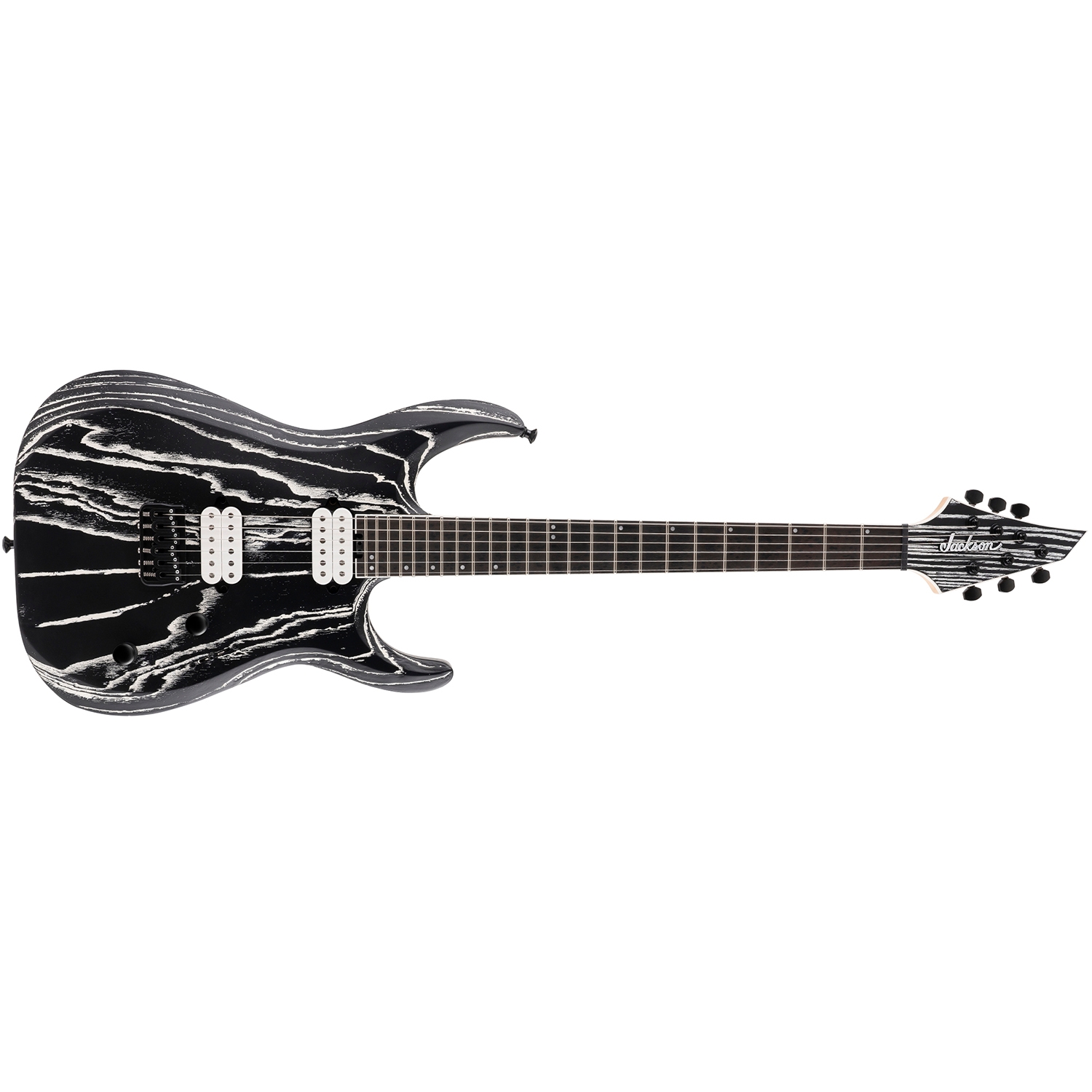 Jackson Pro Series Dinky Dk2 Modern Ht6 Guitar Ebony Fingerboard Baked White