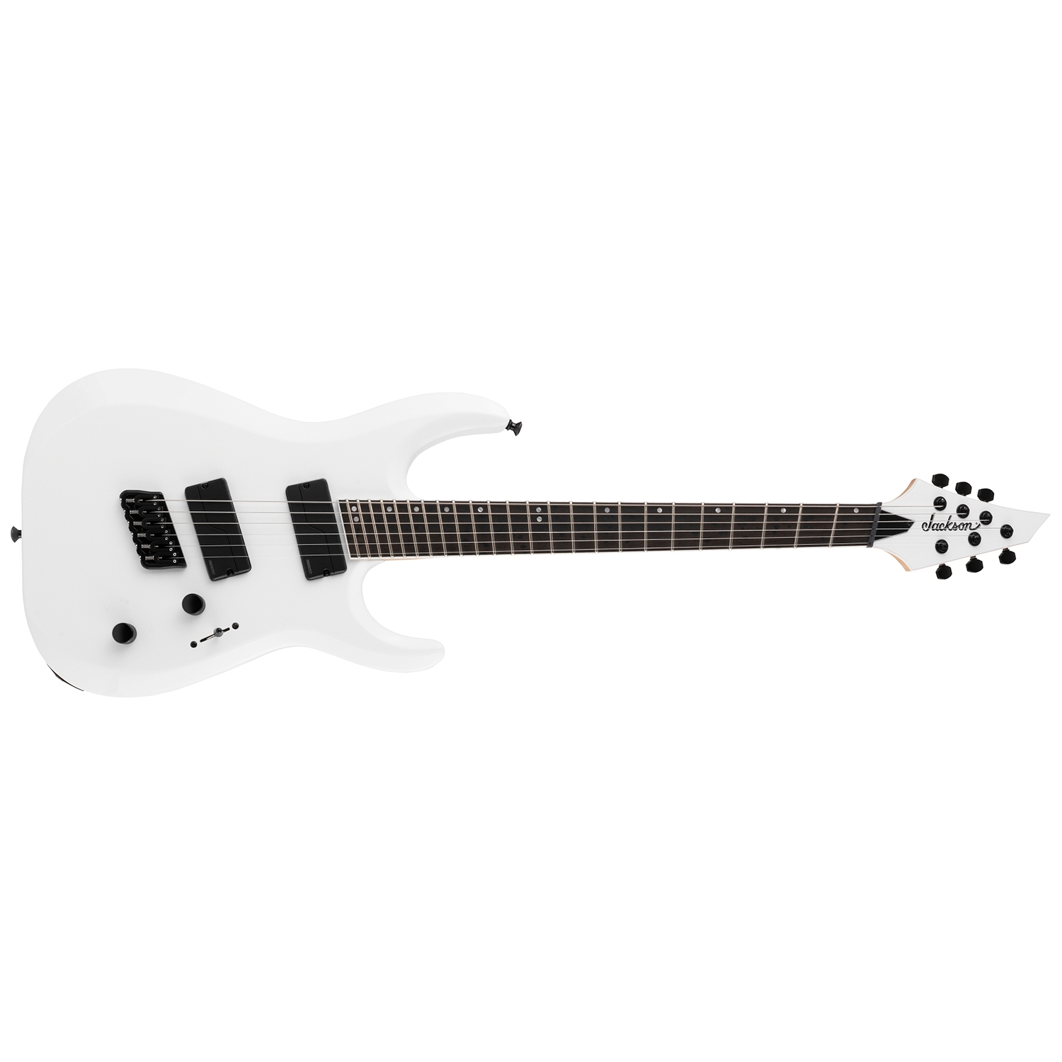 Jackson Pro Series Dinky Dk Modern Ht6 Ms Guitar Ebony Fingerboard Snow White