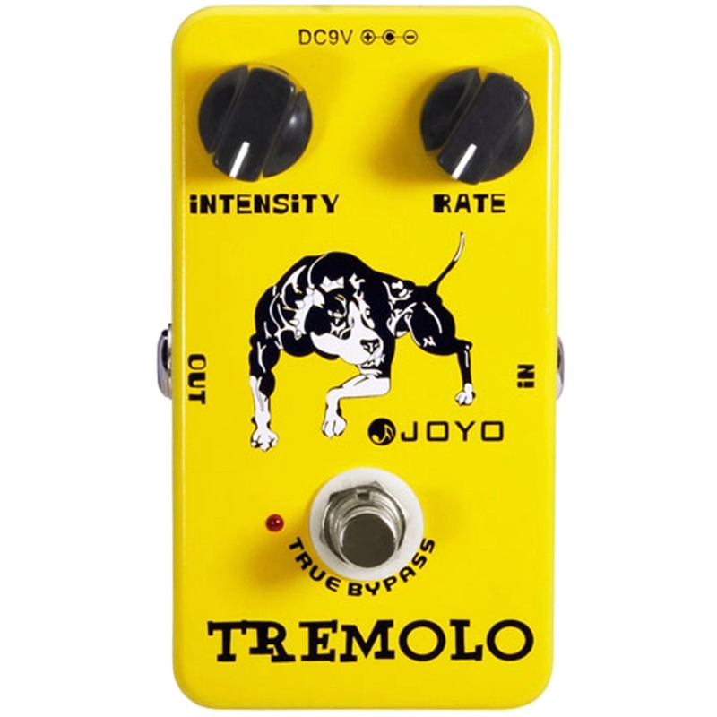 Joyo JF-09 Optical Tremolo Guitar Effects Pedal with True Bypass