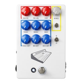 jhs pedals colour box v2 preamp eq distortion overdrive guitar effects pedal