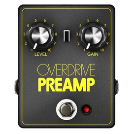 jhs op overdrive preamp 9 volt guitar effects pedal jhs op