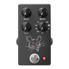 jhs packrat 9 mode distortion fuzz guitar effects pedal