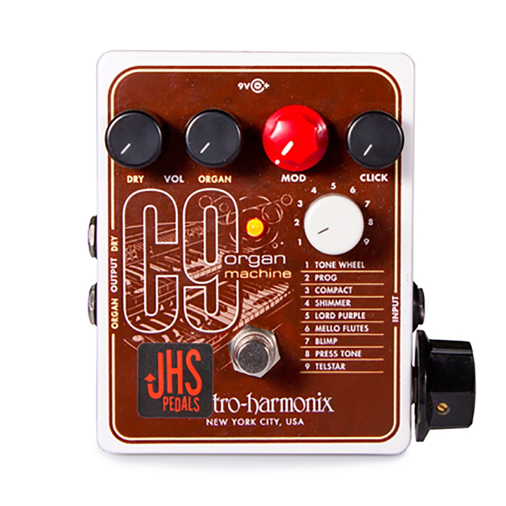 essence sjaal Ten einde raad JHS Pedals C9 Organ Machine Guitar Effects Pedal with Expression Knob Mod
