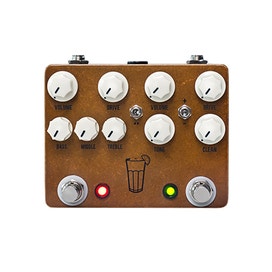 jhs pedals sweet tea v3 2 in 1 dual overdrive guitar effects pedal