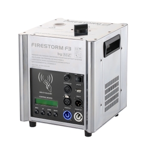 jmaz lighting firestorm f3 height adjustable cold spark machine chrome