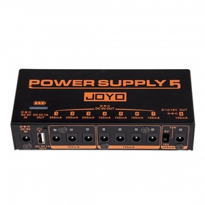 joyo jp 05 usb rechargeable power supply with 8 outputs 9v 12v 18v