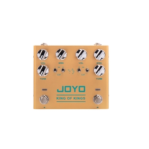 joyo audio revolution series r 20 king of kings overdrive guitar effects pedal joyo kk r20