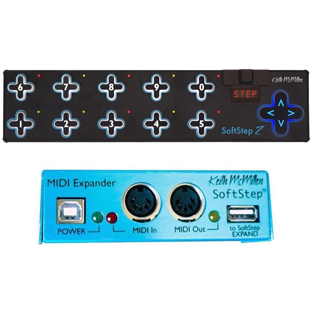 Keith McMillen Instruments SoftStep 2 MIDI Foot Controller w/ MIDI Expander