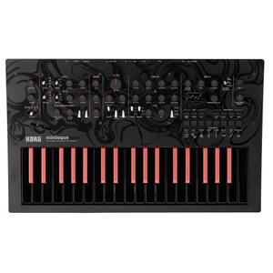 korg minilogue bass limited edition 37 key 4 voice polyphonic analog synthesizer keyboard korg minil