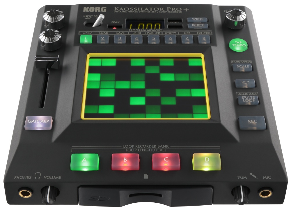 Kaoss Pad KP3 Plus Dynamic DJ Effects Sampler USB MIDI SD Storage