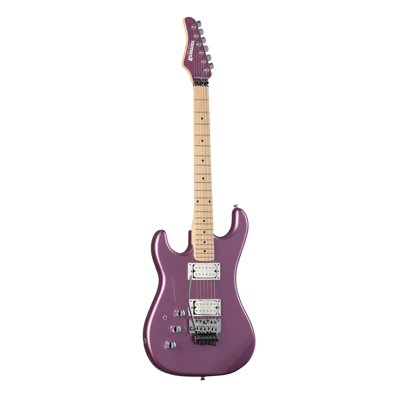 Kramer Pacer Classic Left-Handed Guitar, Maple Fretboard, Purple Passion Metallic
