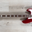 Lakland Skyline Series 44-60 Custom Bass, Rosewood Fretboard, Candy Apple Red