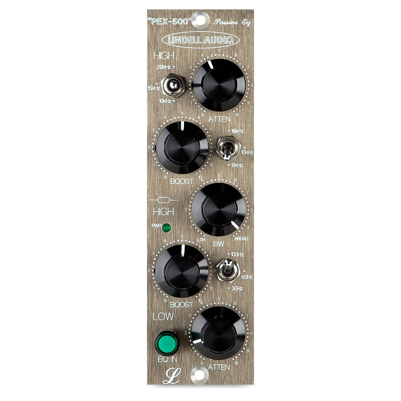 Lindell Audio PEX-500 500 Series Passive Pultec Style Equalizer w/ Stepped Frequency Controls