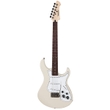 Line 6 Variax Standard Modeling Electric Guitar, Ebony Fretboard, White