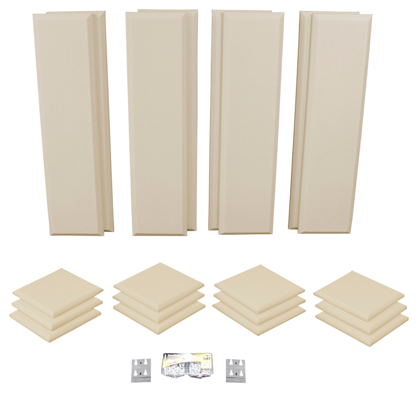 Primacoustic LONDON 10 Acoustic Room Treatment Kit with Eight Control Columns and 12 Scatter Blocks - Beige