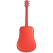 Lava Music ME 3 38" Touchscreen Acoustic Electric SmartGuitar w/ Gig Bag, Red
