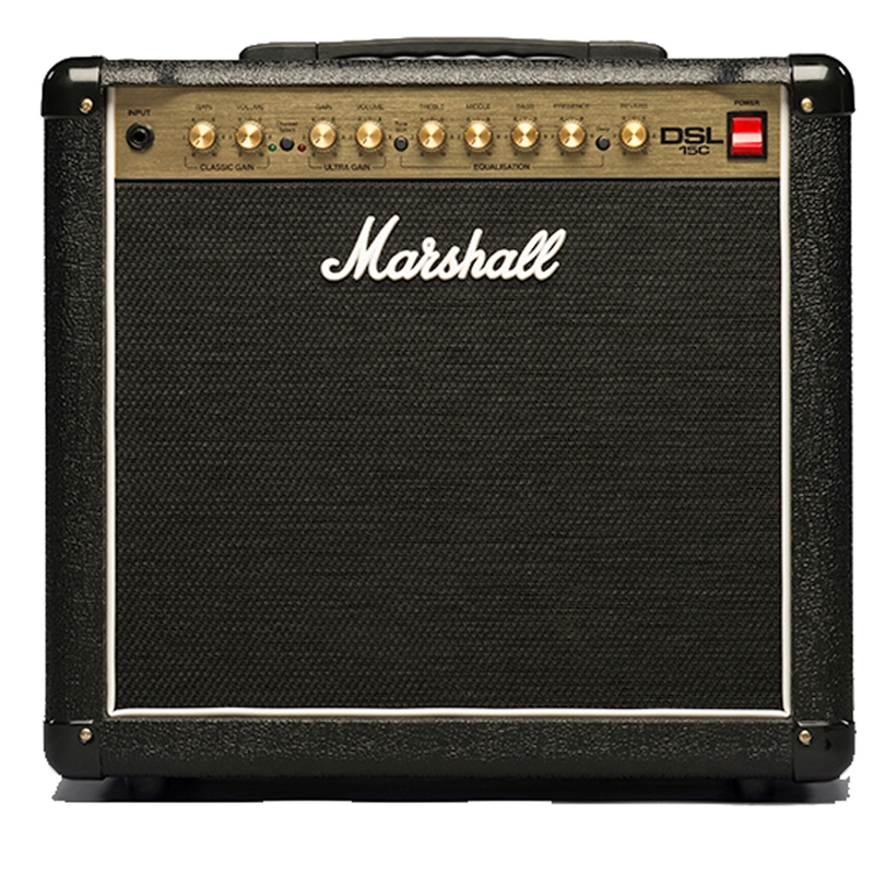Marshall DSL15C DSL Series 15-Watt Guitar Combo Amplifier