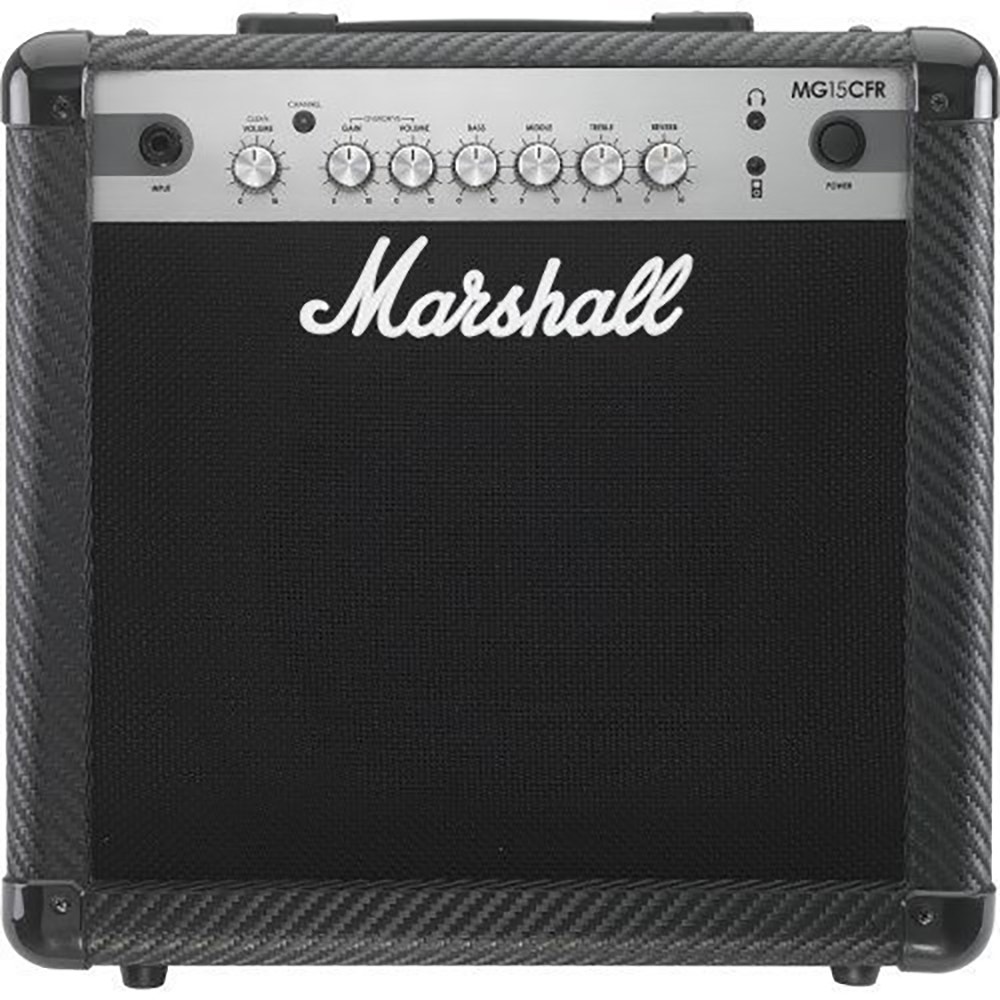 Marshall MG15CFR Guitar Combo Amplifier with Reverb, 15-Watt, 2-Channel,  1x8
