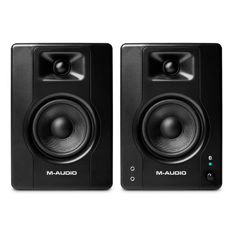 M-Audio BX4BT 4.5-Inch 120-Watt Multimedia Monitor Speaker Pair w/ Bluetooth