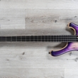 Mayones Viking 4 Bass, 4-String, Ebony Fretboard, Natural to Purple Burst