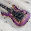 Mayones Duvell Elite 6 Guitar, Ebony Fretboard, Supernova Purple Burst