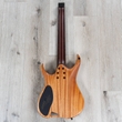 Mayones Hydra Elite 7 VF Multi-Scale 7-String Guitar, Natural Fade Blue Burst