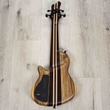 Mayones Cali 4 Short Scale Bass, Pau Ferro Fretboard, Black Limba Body, 3A Burl Maple Top