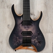 Mayones Hydra Elite 7 Headless 7-String Guitar, Ebony Fretboard, Trans Dirty Purple Burst Satine