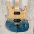 Mayones Duvell Elite 7 B27" 7-String Baritone Guitar, 5A Quilted Maple Top, Custom Blue Horizon