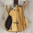 Mayones Duvell BL 7 7-String Guitar, Ebony Fretboard, Black Limba Body